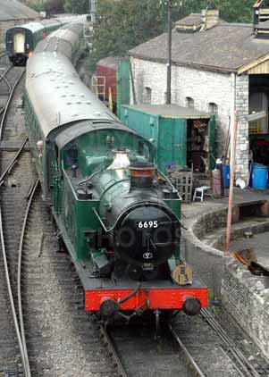 Purchase photo of 6695 0-6-2T at Swanage Railway